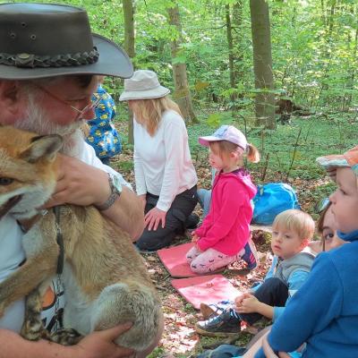 Foxy mit den Kids